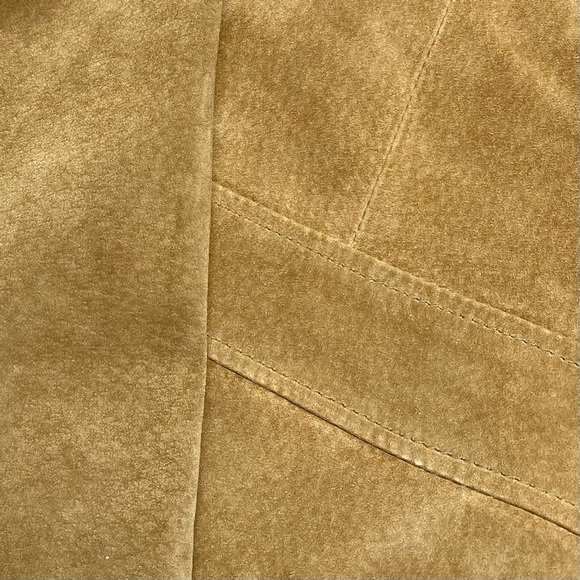 Covington Tan Suede Blazer W 20-22 Lined 3 Button Closure CLASSIC - Picture 13 of 14